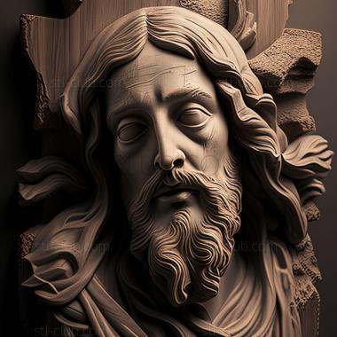 3D model st jesus (STL)